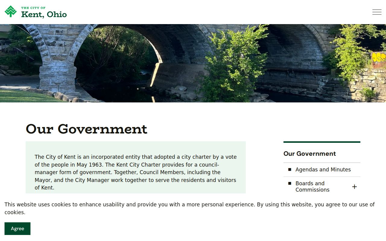 Portage County Kent court docket city-government context